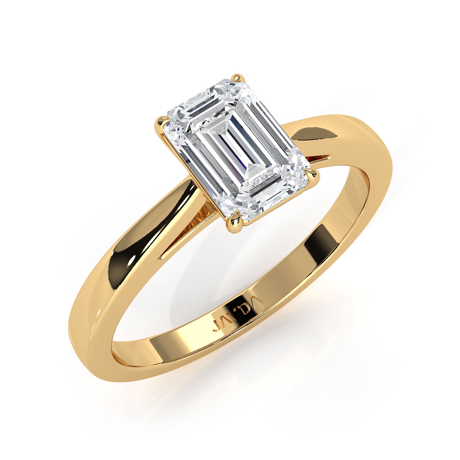 Lab Grown Diamond IGI Certified 4 Prong Solitaire Engagement Ring 4g Setting 1.00 Ctw.